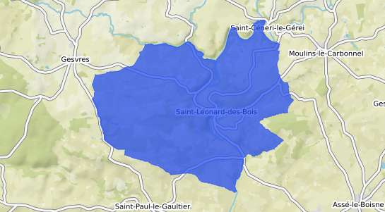 prix immobilier Saint L�onard des Bois