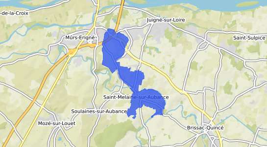 prix immobilier Saint Melaine sur Aubance