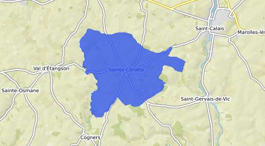 prix immobilier Sainte C�rotte
