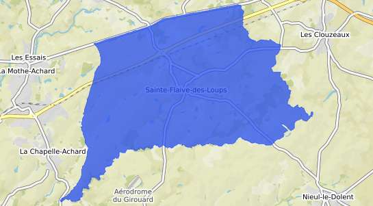 prix immobilier Sainte Flaive des Loups