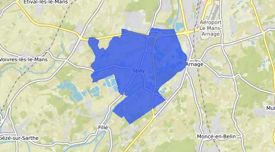 prix immobilier Spay