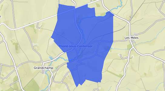 prix immobilier Thoir� sous Contensor