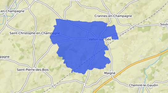 prix immobilier Vallon sur G�e