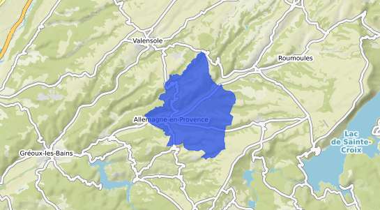 prix immobilier Allemagne-en-Provence