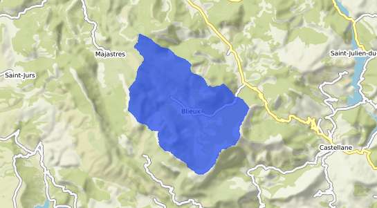 prix immobilier Blieux