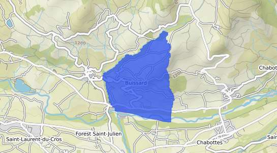prix immobilier Buissard