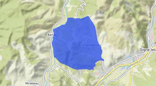 prix immobilier Champtercier