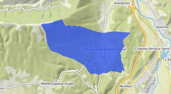 prix immobilier Ch�teauneuf-Val-Saint-Donat
