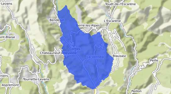 prix immobilier Contes