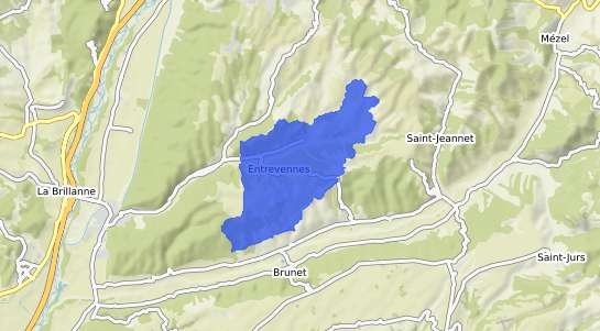 prix immobilier Entrevennes