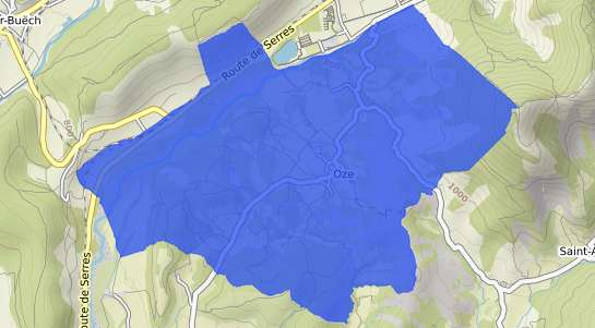 prix immobilier Oze