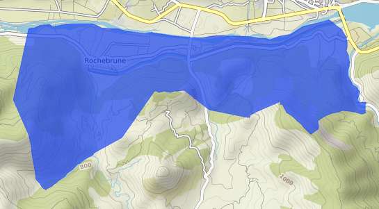 prix immobilier Rochebrune