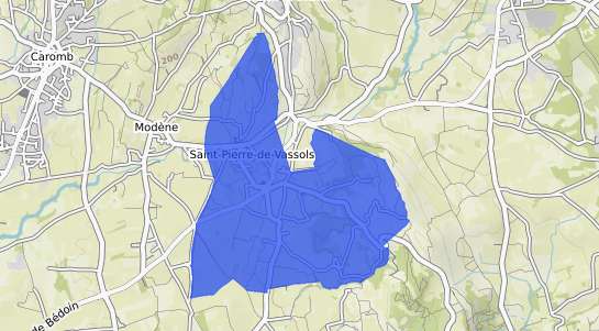 prix immobilier Saint Pierre de Vassols