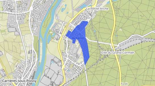 prix immobilier Ach�res Quartier Centre Ville