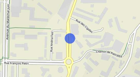 prix immobilier Ajaccio Quartier Avenue Franchini