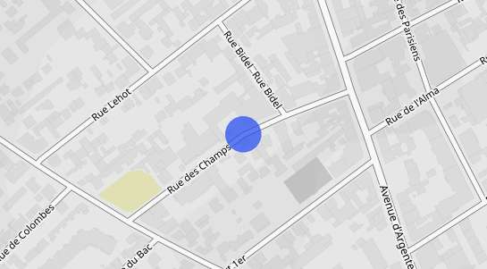 prix immobilier Asni�res-sur-Seine Quartier Champs