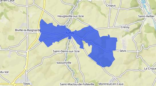 prix immobilier Auffay Quartier Val-de-Scie