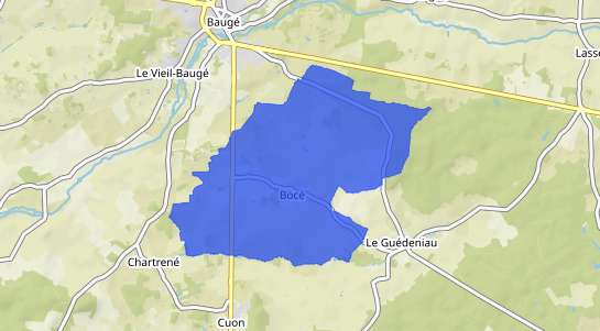 prix immobilier Baug�-en-Anjou Quartier Boc�