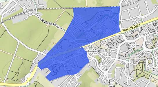prix immobilier Besan�on Quartier Ch�teaufarine