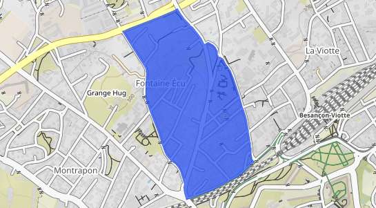 prix immobilier Besan�on Quartier Fontaine �cu