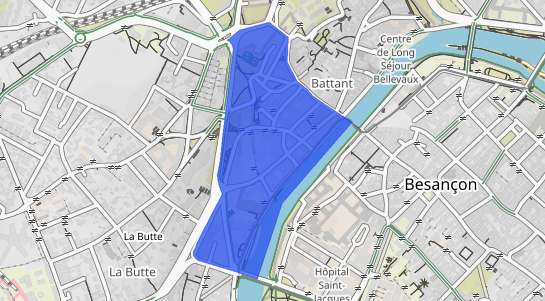 prix immobilier Besan�on Quartier Marulaz