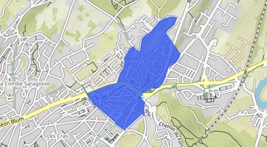 prix immobilier Besan�on Quartier Palente