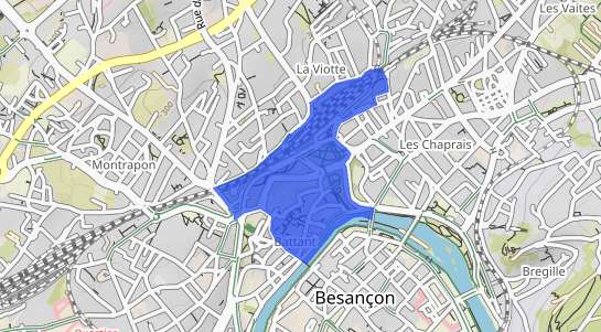 prix immobilier Besan�on Quartier Rue Battant