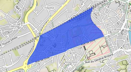 prix immobilier Besan�on Quartier Saint-Ferjeux
