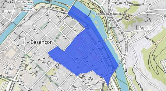 prix immobilier Besan�on Quartier Sarrail