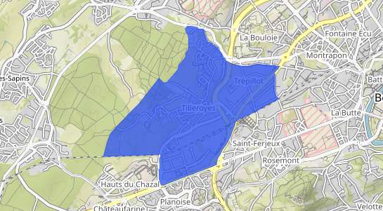 prix immobilier Besan�on Quartier Tilleroyes