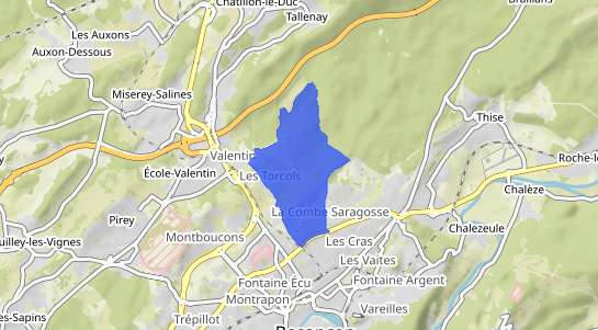 prix immobilier Besan�on Quartier Torcols