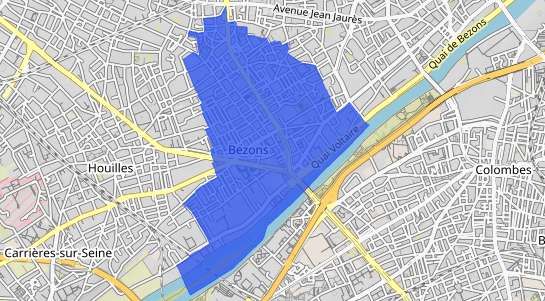 prix immobilier Bezons Quartier Centre