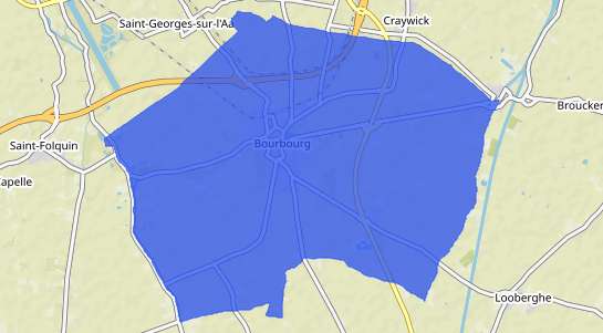 prix immobilier Bourbourg Quartier Centre