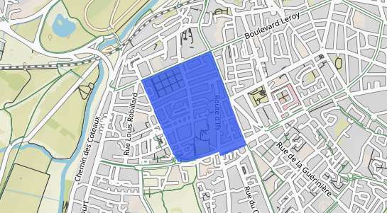 prix immobilier Caen Quartier La Gr�ce de Dieu Est