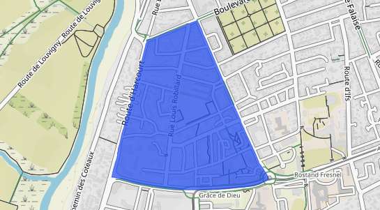 prix immobilier Caen Quartier La Grace de Dieu Ouest