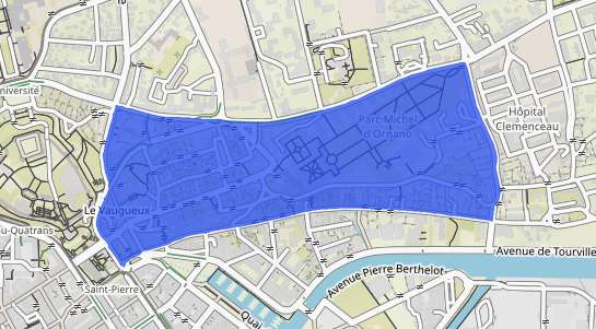 prix immobilier Caen Quartier Saint-Gilles