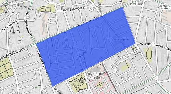 prix immobilier Caen Quartier Sainte-Th�r�se
