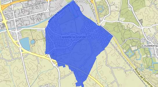 prix immobilier Cappelle-la-Grande Quartier Centre