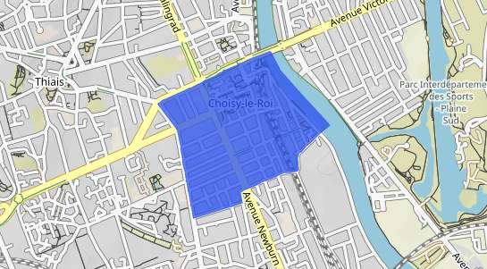 prix immobilier Choisy-le-Roi Quartier Centre Sud