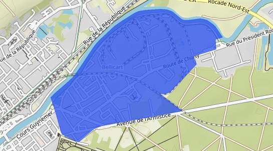 prix immobilier Compi�gne Quartier Bellicart