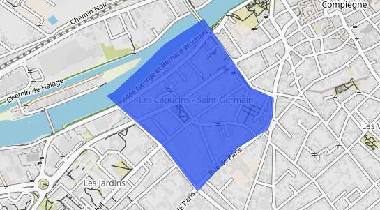 prix immobilier Compi�gne Quartier Capucins