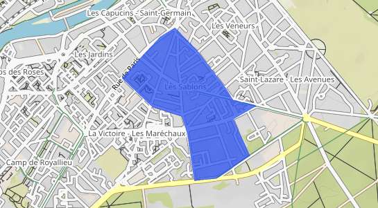 prix immobilier Compi�gne Quartier Sablons
