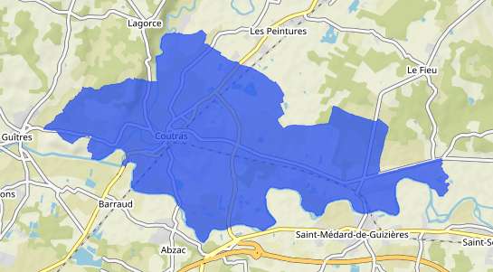 prix immobilier Coutras Quartier Centre