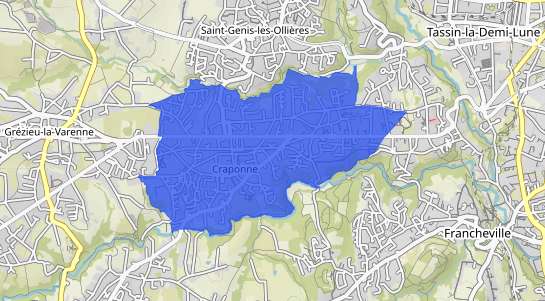 prix immobilier Craponne Quartier Centre