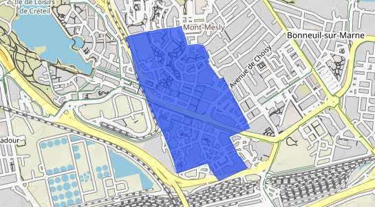 prix immobilier Cr�teil Quartier La Habette