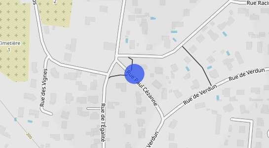 prix immobilier D�cines-Charpieu Quartier Le Prainet