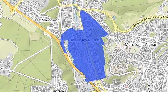 prix immobilier D�ville-l�s-Rouen Quartier Le Centre