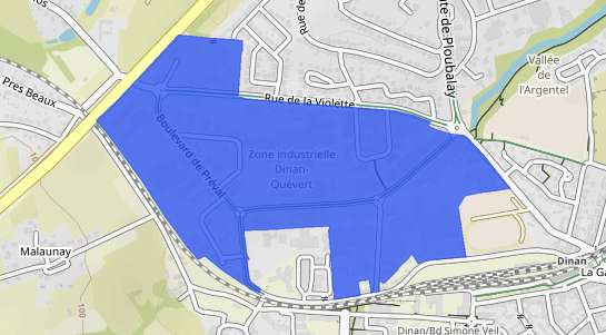 prix immobilier Dinan Quartier Zone Industrielle