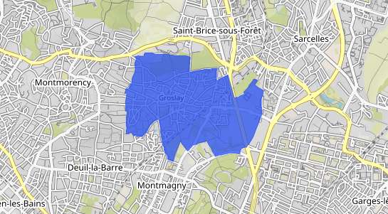 prix immobilier Groslay Quartier Centre