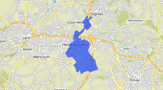 prix immobilier H�nin-Beaumont Quartier Centre